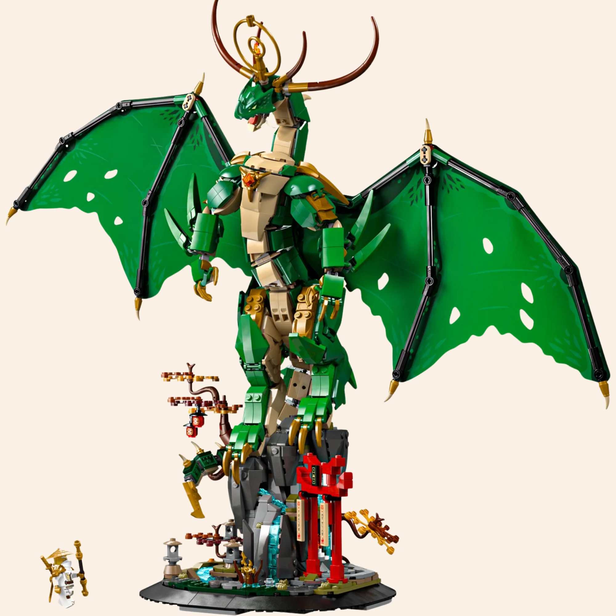 Green Ninja Guardian Dragon 71847