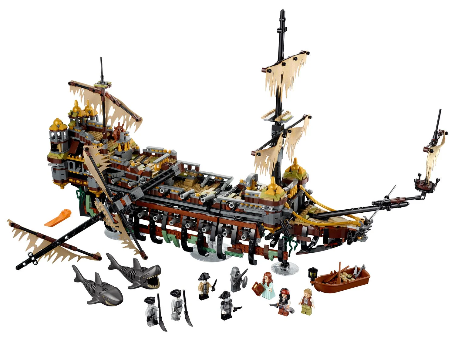 Silent Pirate Ship 71042