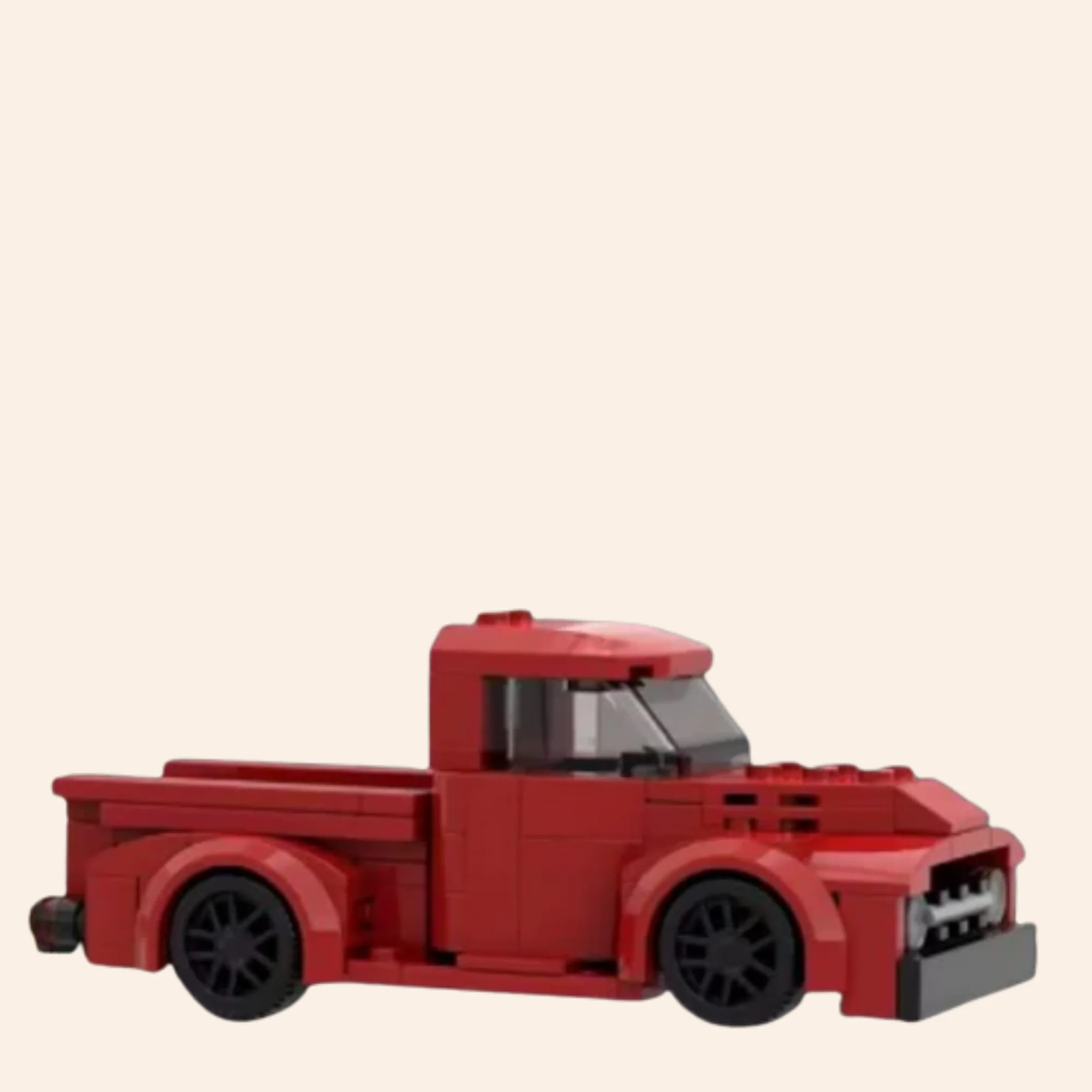 Red Racer Pickup Truck 4014